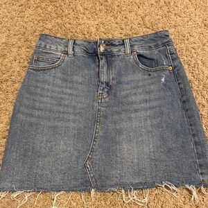 Jean skirt